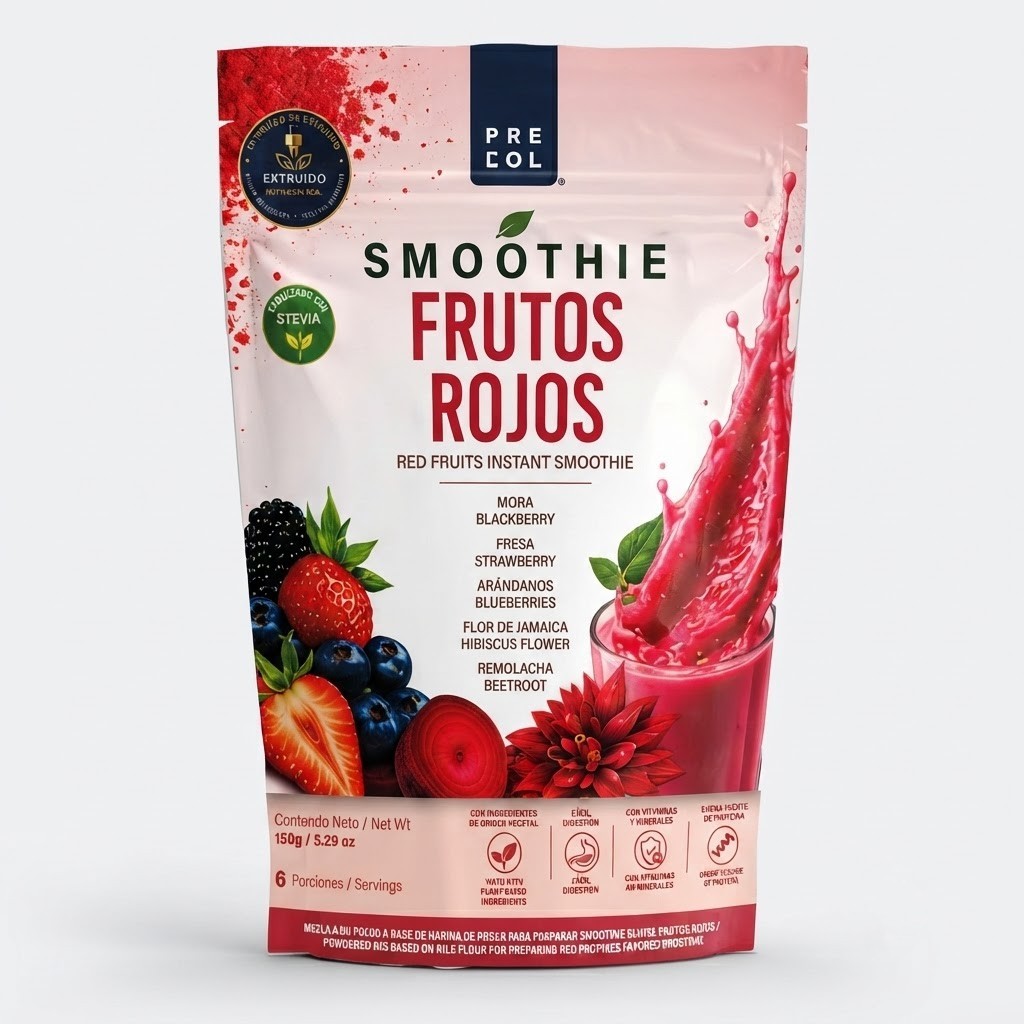 Smoothie de Frutos Rojos