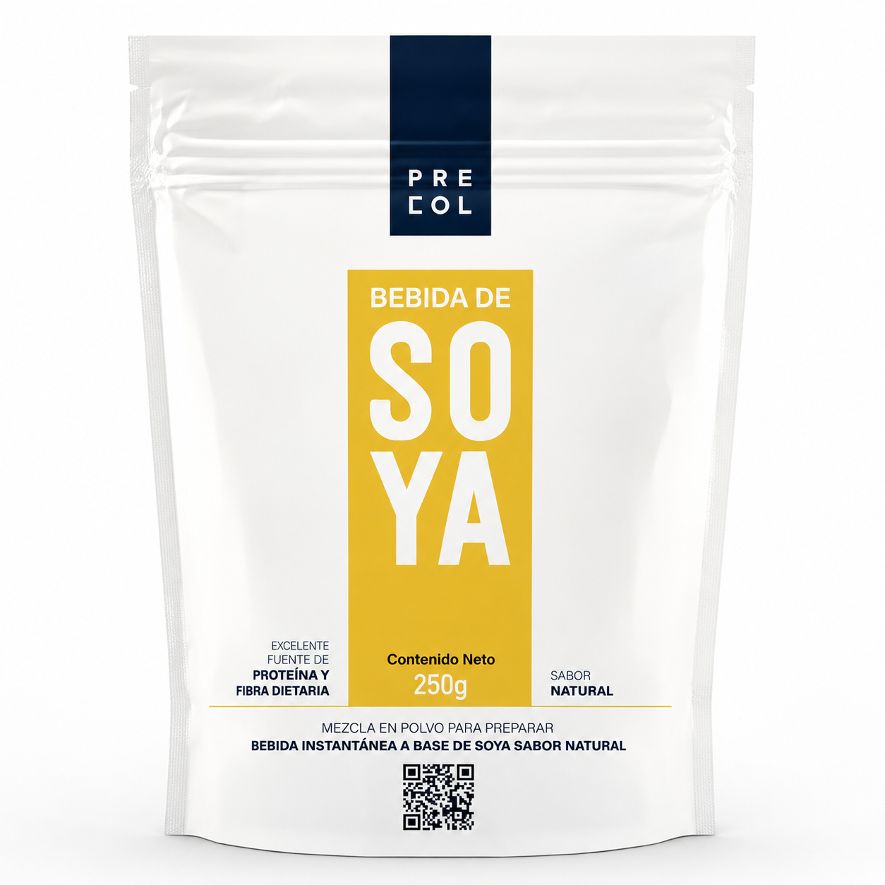 Bebida Instantánea de Soya sabor Natural