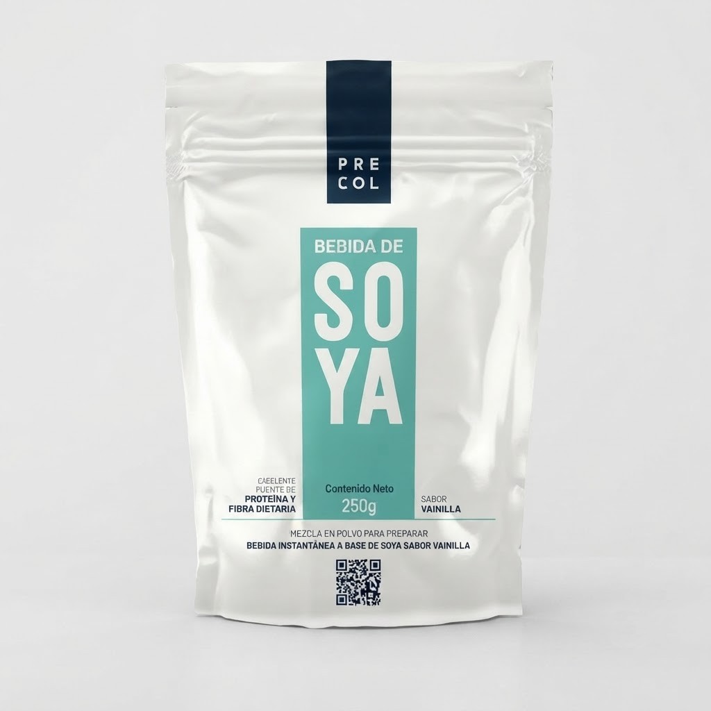 Bebida Instantánea de Soya sabor Vainilla